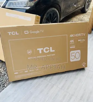Adorable (50P635)TCL 50 Inch Uhd Smart Android Tv,Black.