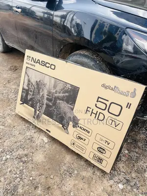 Brand New Nasco 50”FHD Satellite Digital Tv Gloss Tv.