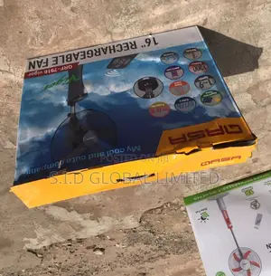 Ultimate Rechargeable Solar Standing Fan