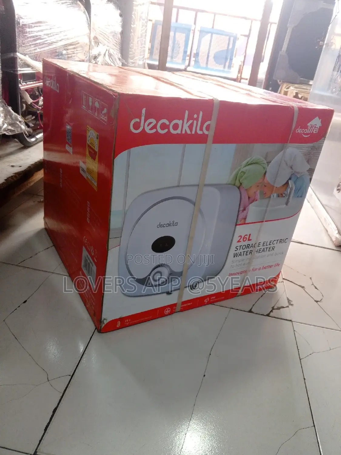 Decakila Storage Electric Waterheater Brand New Water Heater