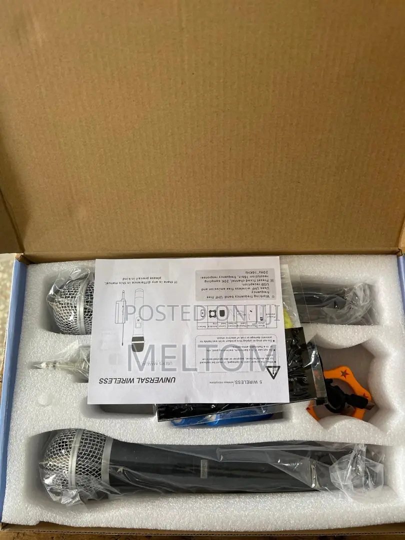Shure L-58 2in1 Cordless Microphone With Universal Receiver