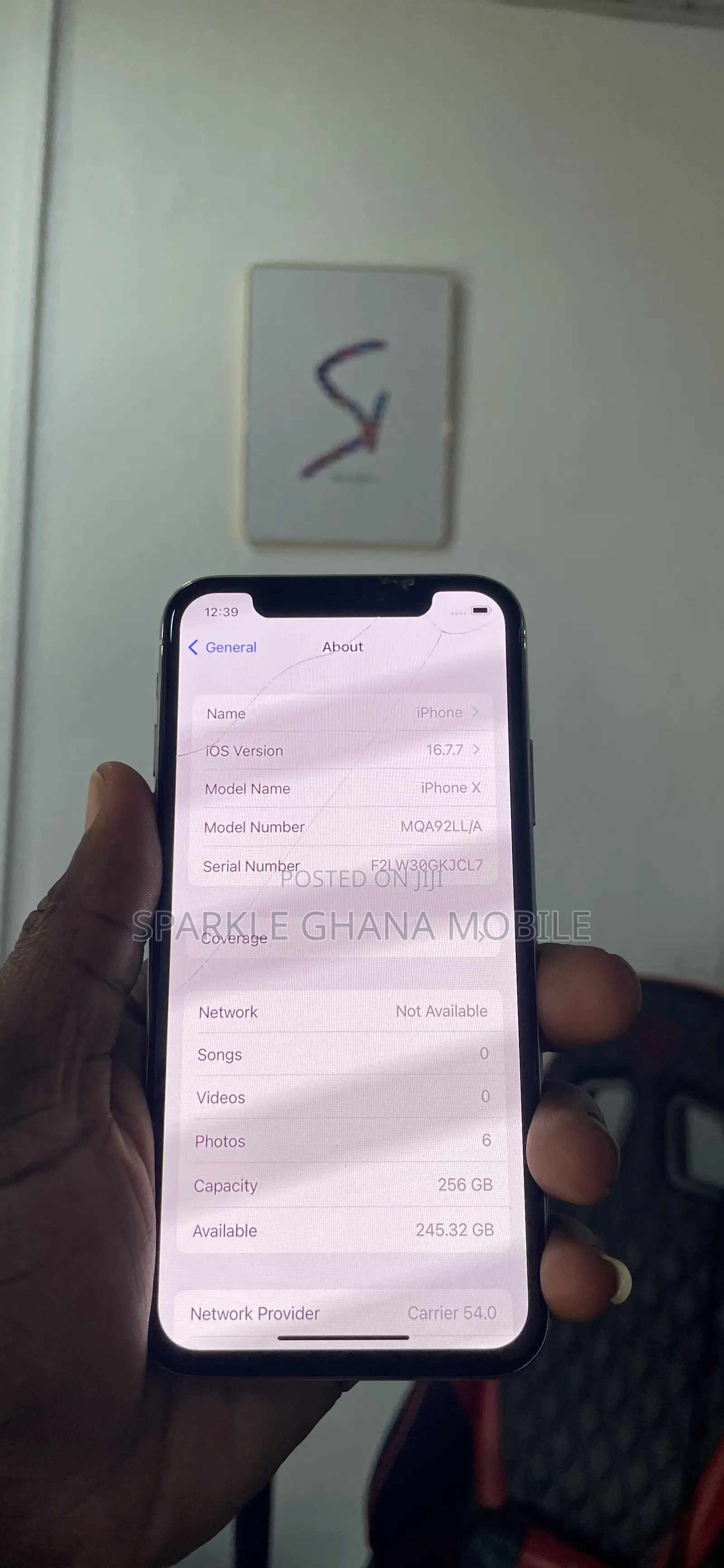 Apple iPhone X 256 GB White