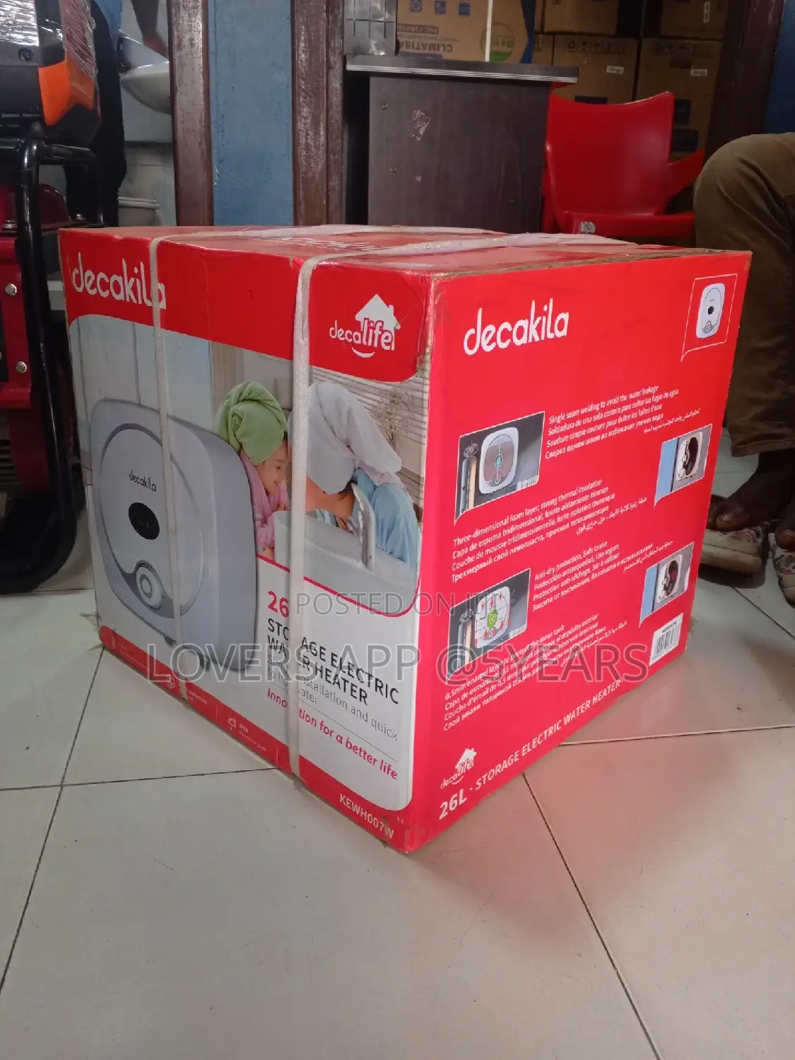 Brand New Storage Electric Water Heater Water Heat Decakila