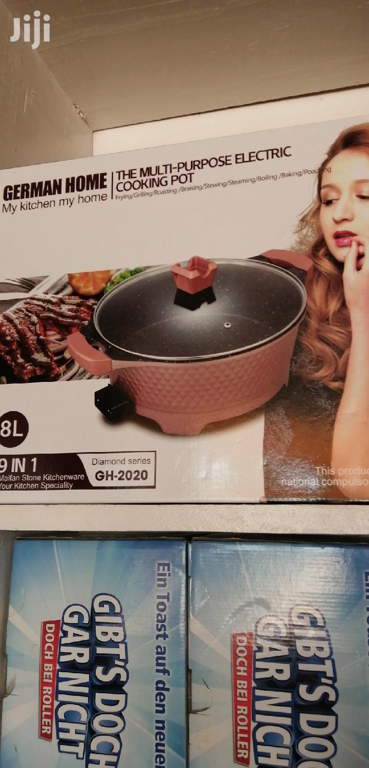 8lts German Electric Multicooker Pan