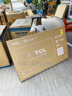 Classic 55p635 55 Inch TCL HDR Google Tv(Black).