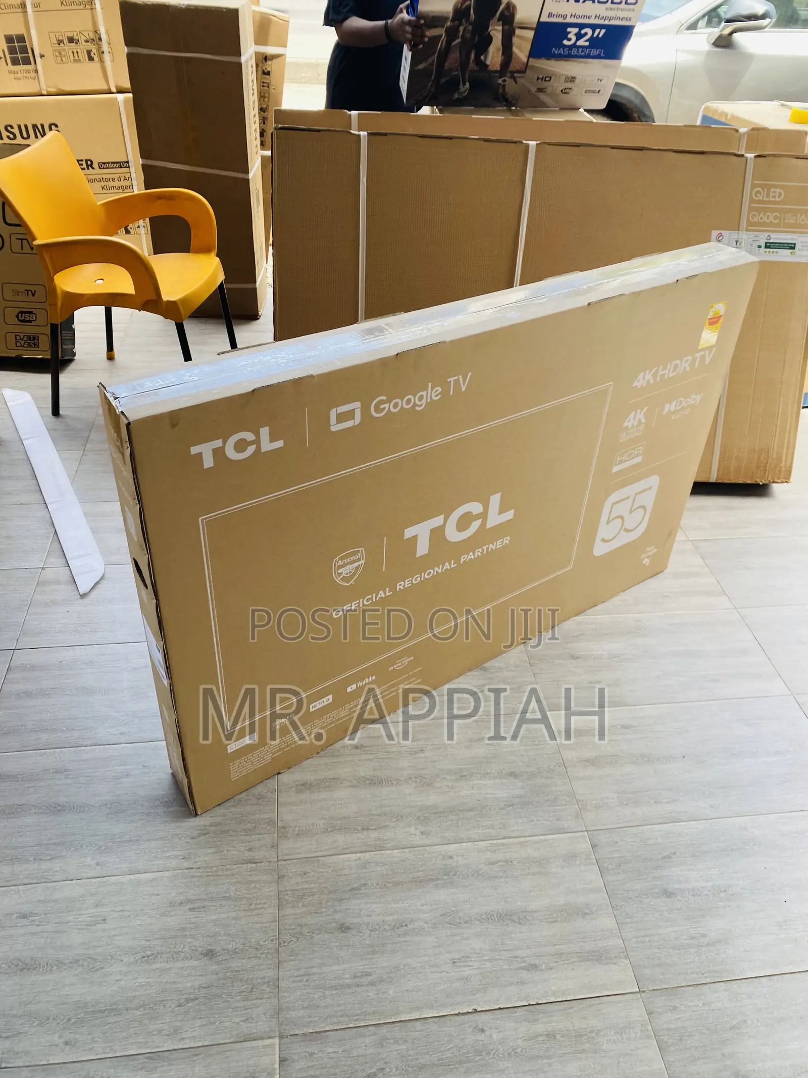 Buy TCL 55 Inch 55p635 HDR Google Tv(Black).