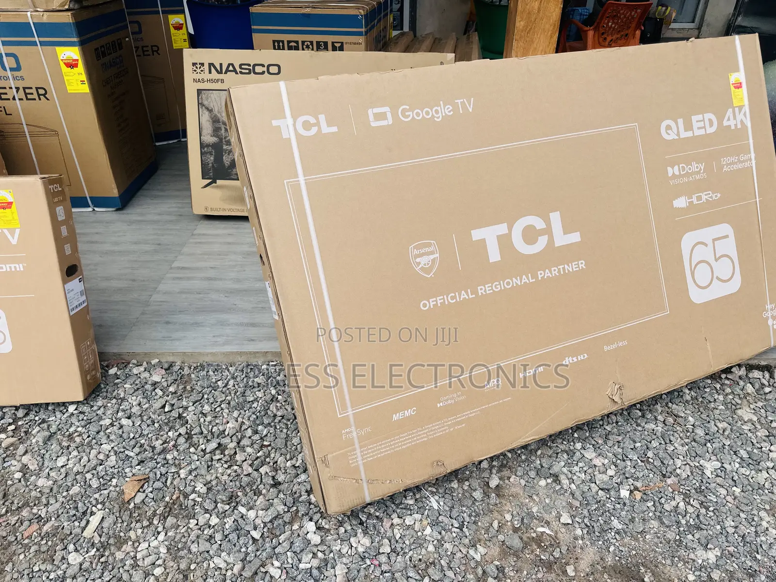 TCL Glossy QLED Smart Android TCL 65”C645