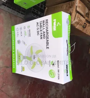Take Home Rechargeable Solar Standing Fan