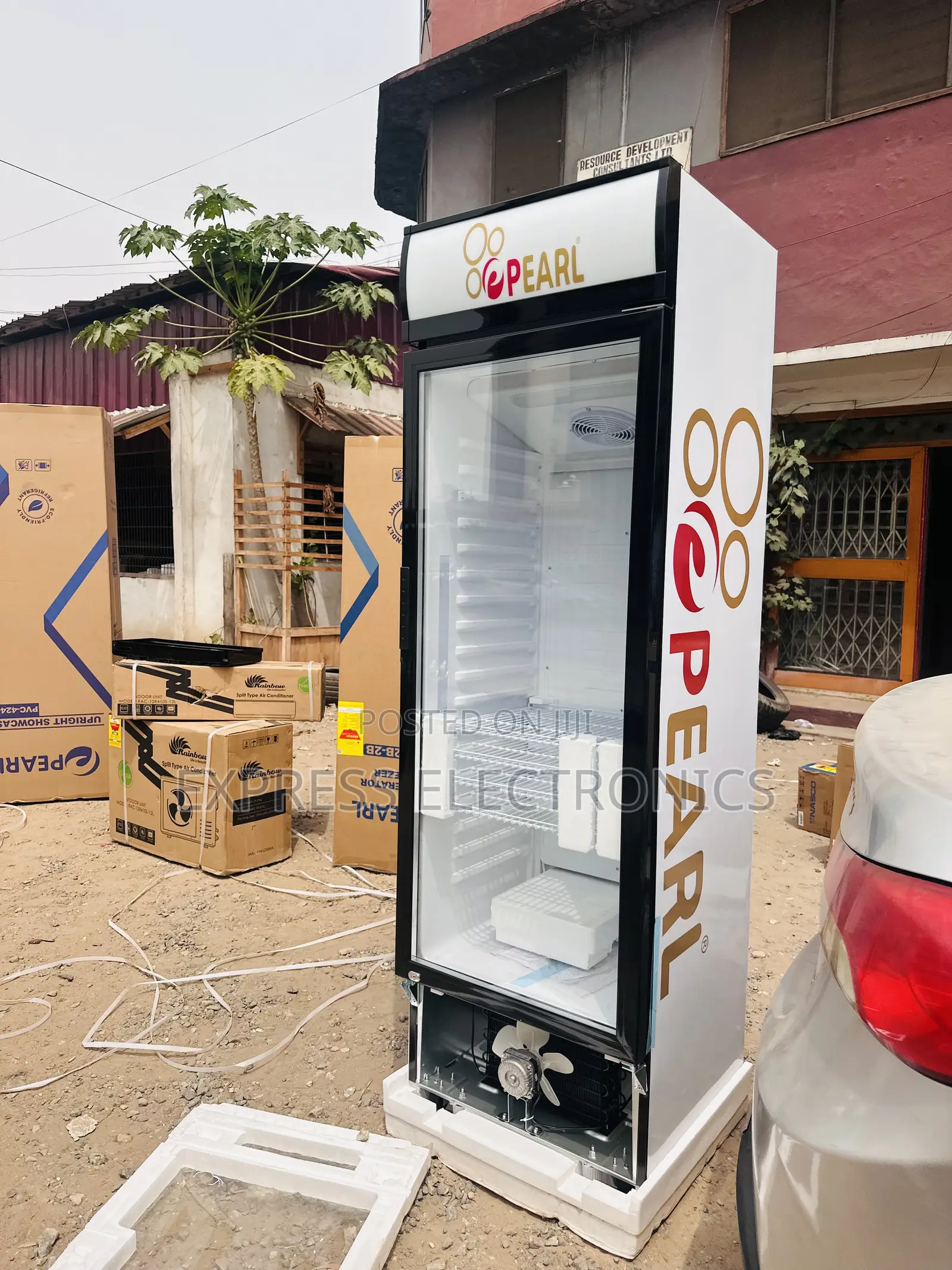 Free Standing PVC 316-2b —Pearl Display Fridge