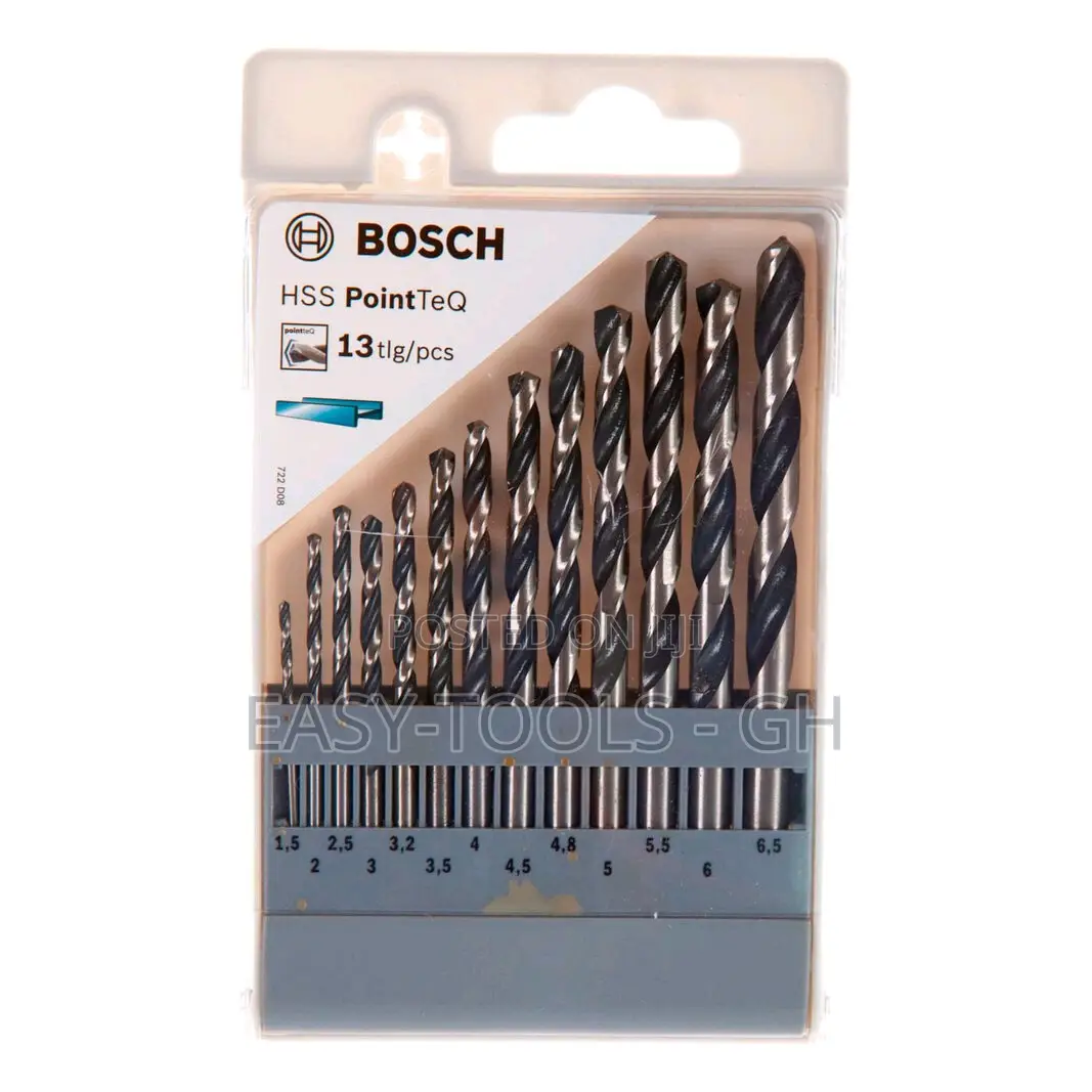 Bosch Metal Drilling Bit Set _ 13pcs/ 1.5- 6.5mm