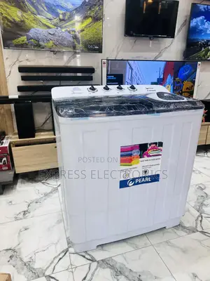 15kg Washing Machine Pearl Twintub Topload White