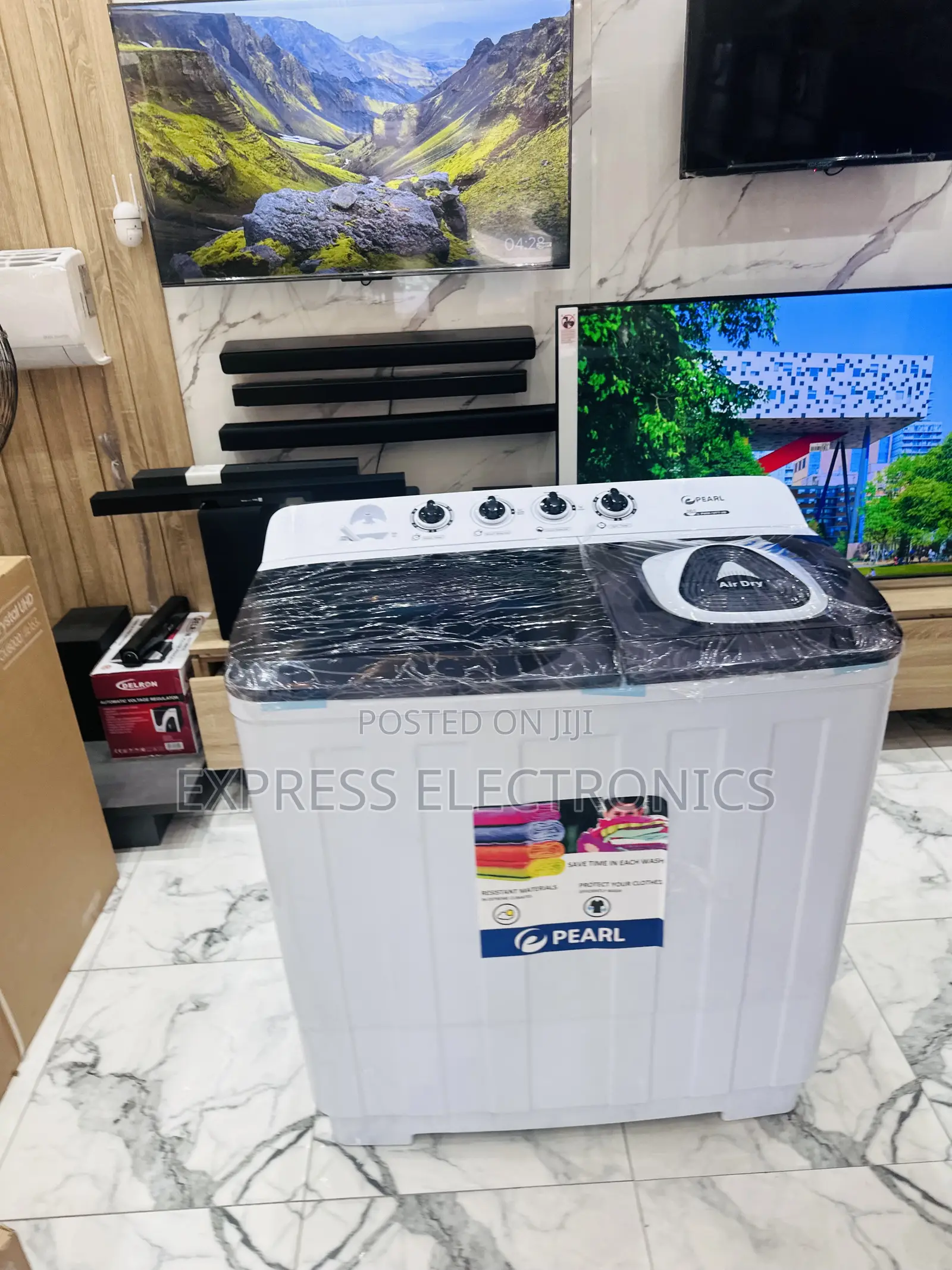 15kg Topload Wm Pearl Twin-Tub White