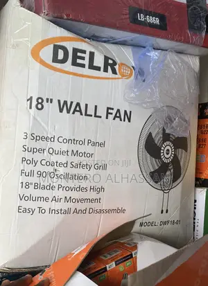 18 Inches Delron Wall Fan