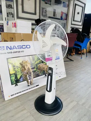 Affordable Speedy Rechargeable Electric Standing Fan.