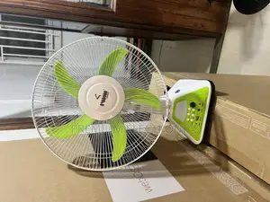 Multiple Use Wall or Table Fan, Rechargeable IWIN Solar, USB