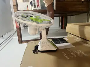 Multiple Use Wall or Table Fan, Rechargeable IWIN Solar, USB