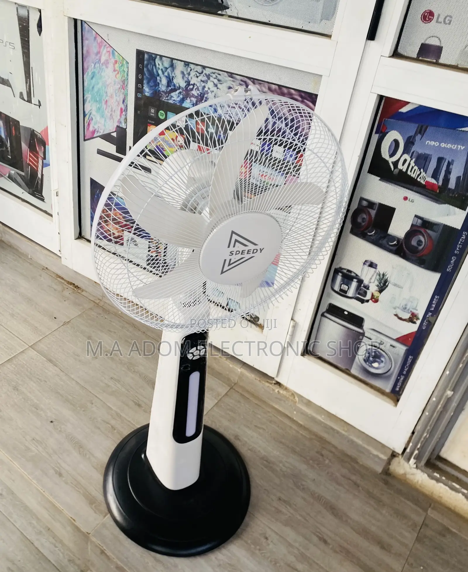 Newly in Stock Speedy Rechargeable Electric Standing Fan.