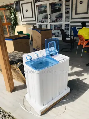 Nasco Semi-Automatic 7kg Electric Washing Machine + Spin/Dry
