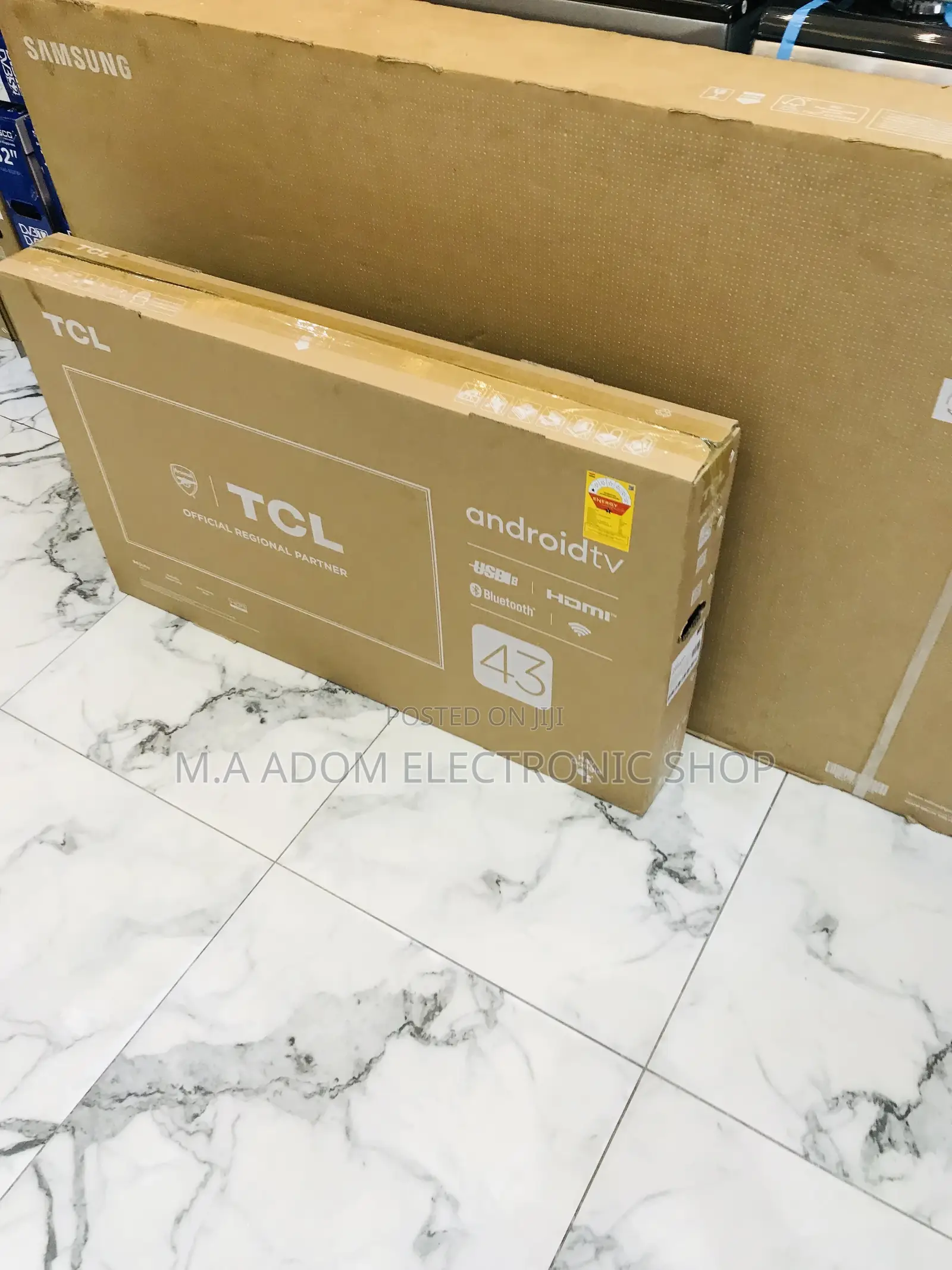Durable TCL 43S5400A 43 Inches FHD/HD Smart Tv(Black).