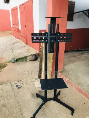 Highly Universal Mobile TV Cart Stand With Adjustable