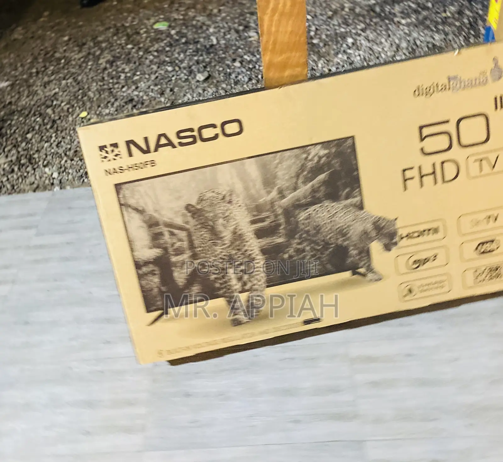 Purchase Nasco 50 Inch Led Digital Satellite Tv(Black).
