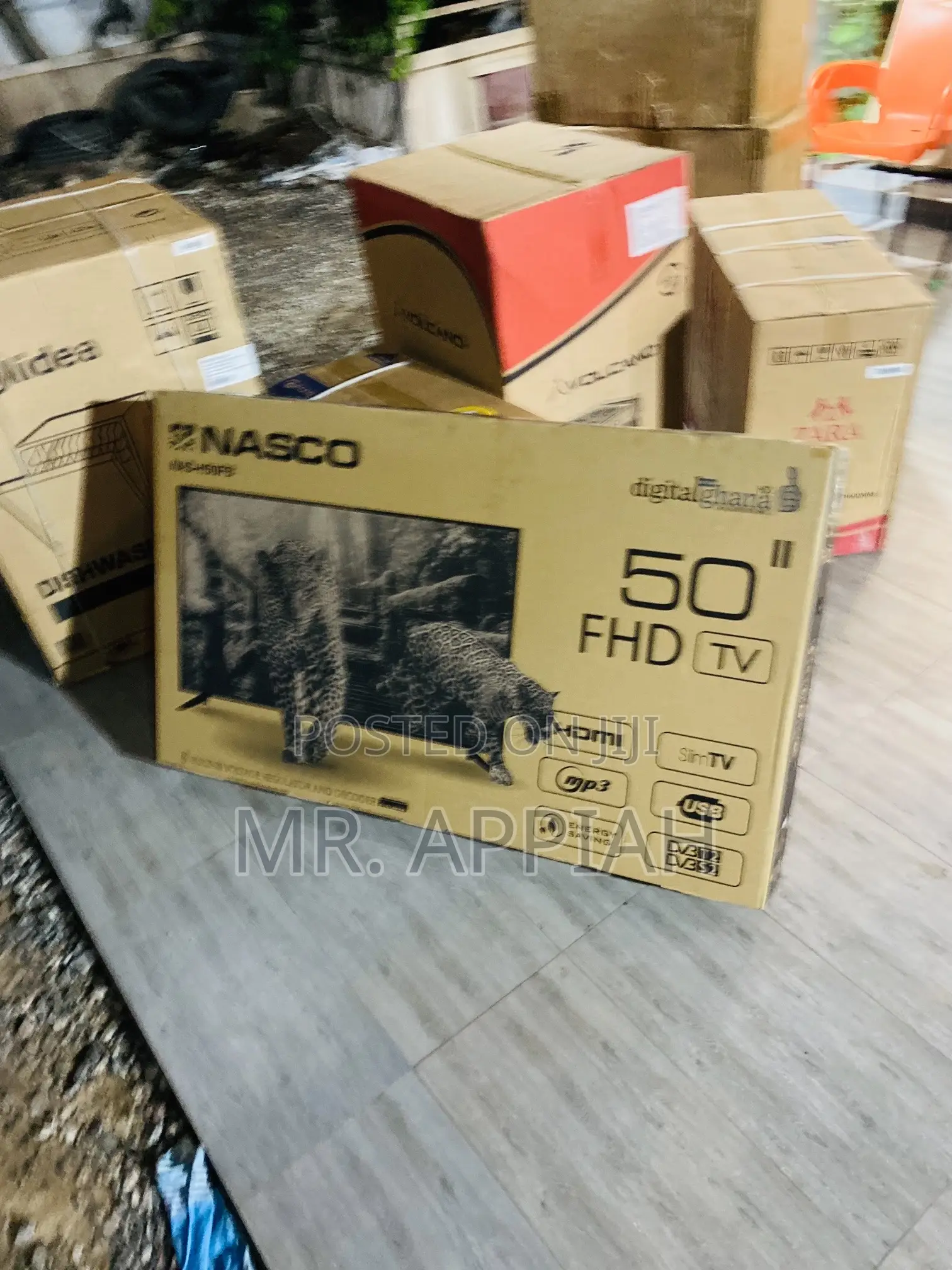 Shop Adorable Nasco 50 Inch Led Digital Satellite Tv.