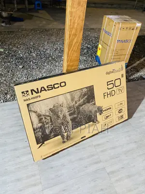 Shop Nasco 50 Inch Led Digital Satellite Led Tv(Black).