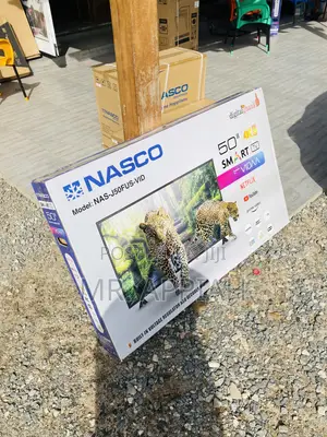 Original Nasco 50 Inch Led Uhd Smart Tv(Black)