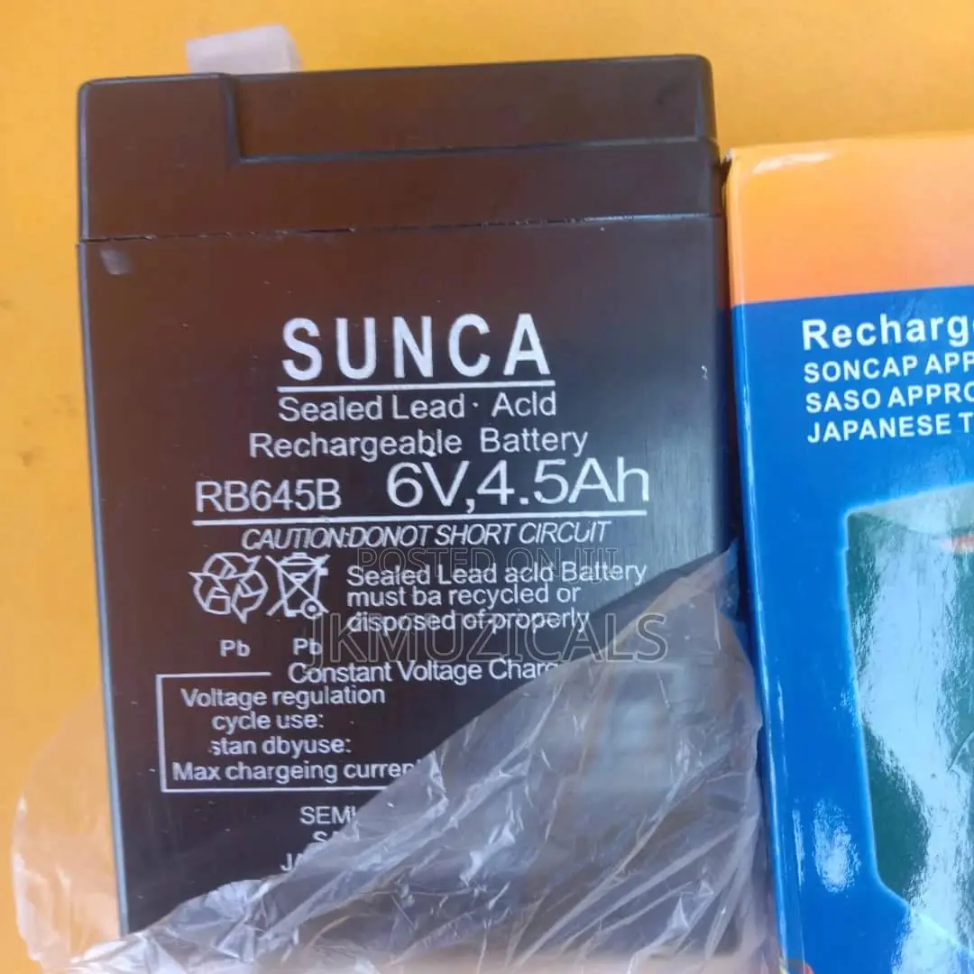 Rechargeable Fan Battery_ 6v 4.5ah | Rechargeable Battery