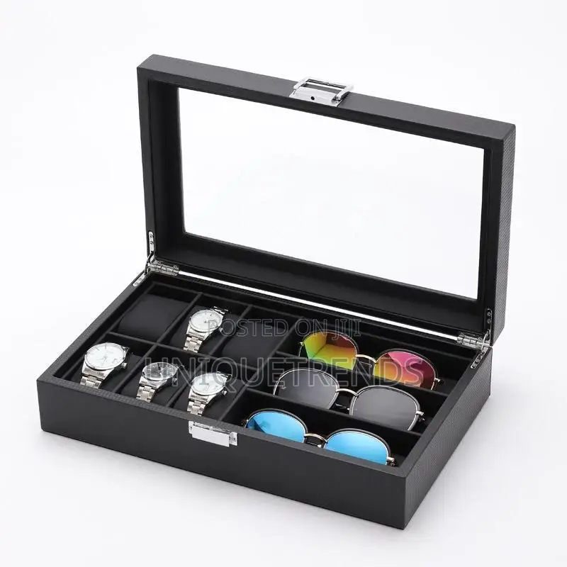 6 Watch Slot X 3 Sunglasses Compartment