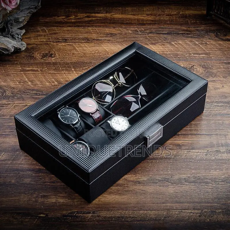 6 Watch Slot X 3 Sunglasses Compartment