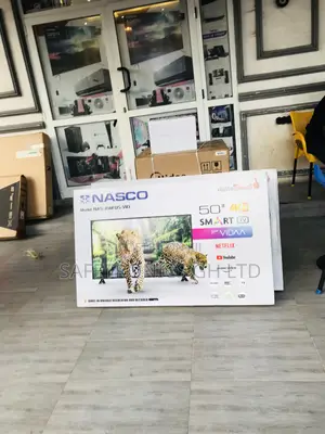 50 Inches Glossy Led Electric Nasco Smart Tv