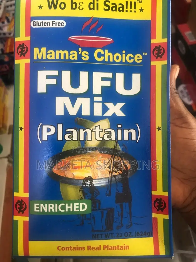 Mama's Choice Fufu Mix Plantain 624g