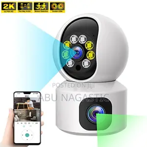 Dual Lens 4MP PTZ Smart Home 360° Camera