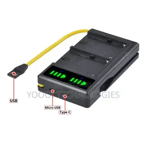Dual Sony NPF Battery Charger