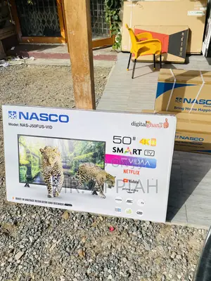 Durable Nasco 50 Inch Led Uhd/ Smart Satellite Tv.