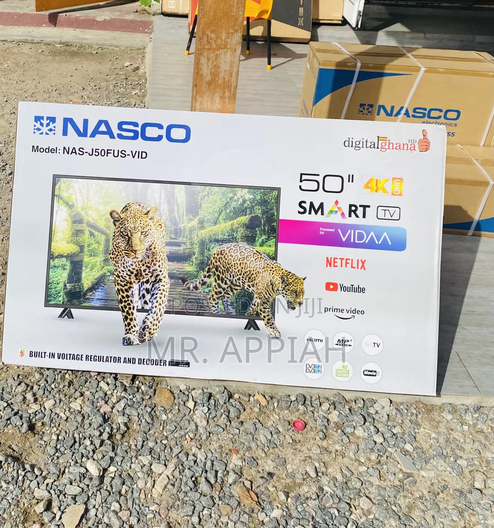 Energy Sufficient Nasco 50” Led Uhd/ Smart Satellite Tv