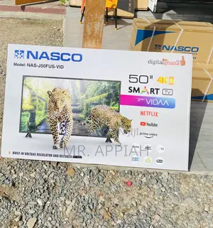 Energy Sufficient Nasco 50” Led Uhd/ Smart Satellite Tv