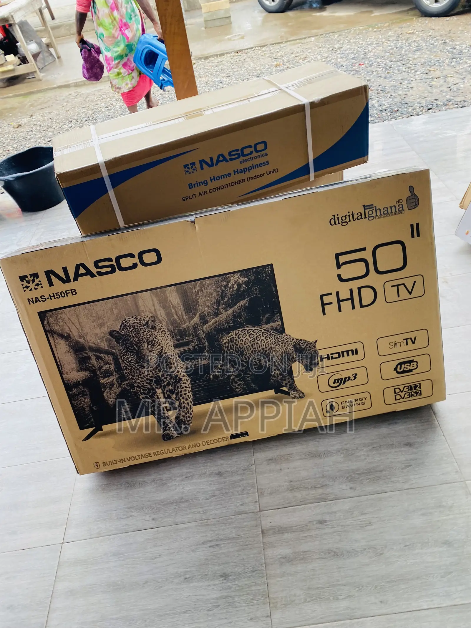 Well Design Nasco 50 Inch Uhd Smart Television(Black).
