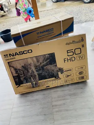 Well Design Nasco 50 Inch Uhd Smart Television(Black).