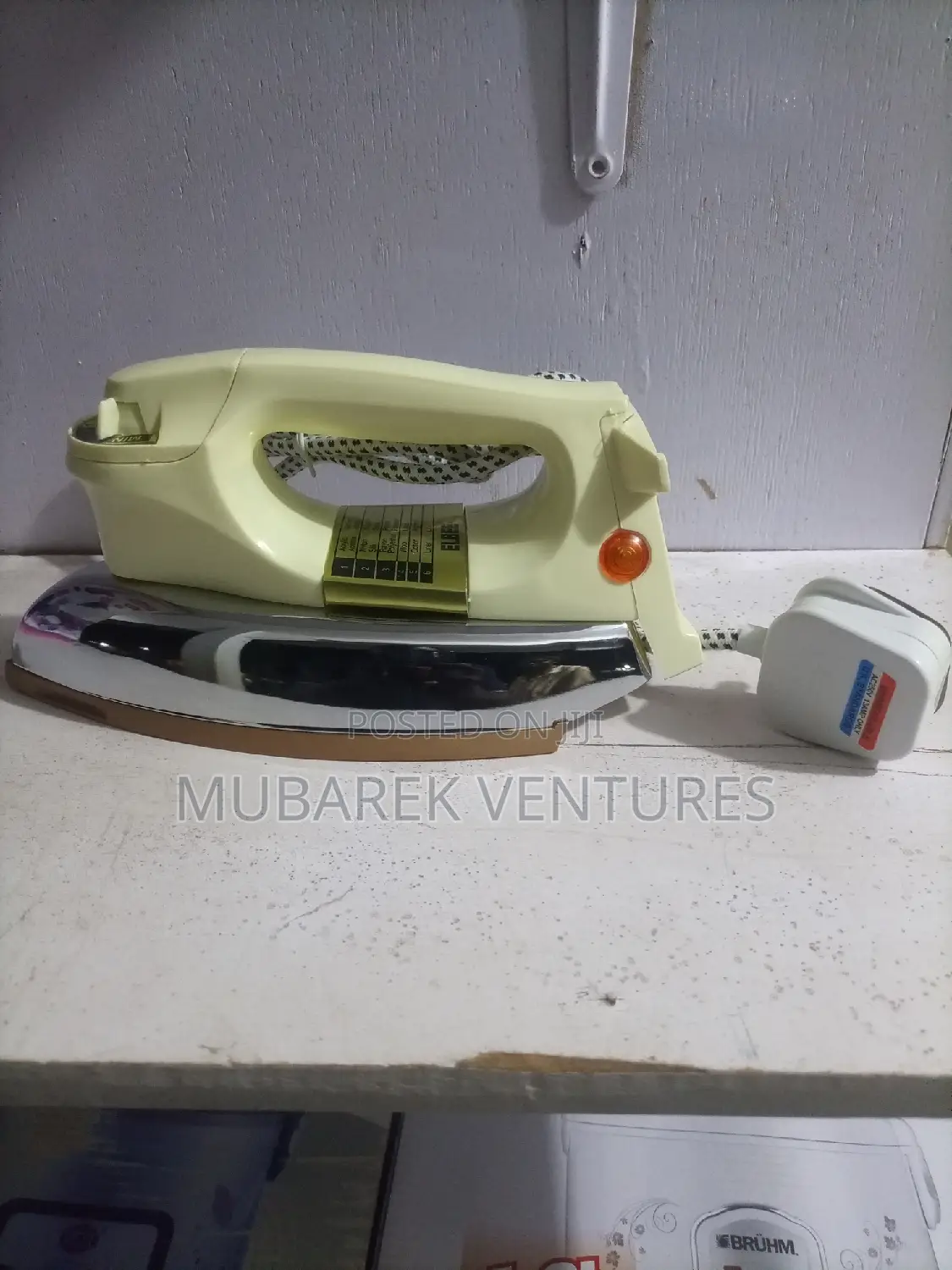 Elbee Robust Dry Iron for Commercial and Domestic Use