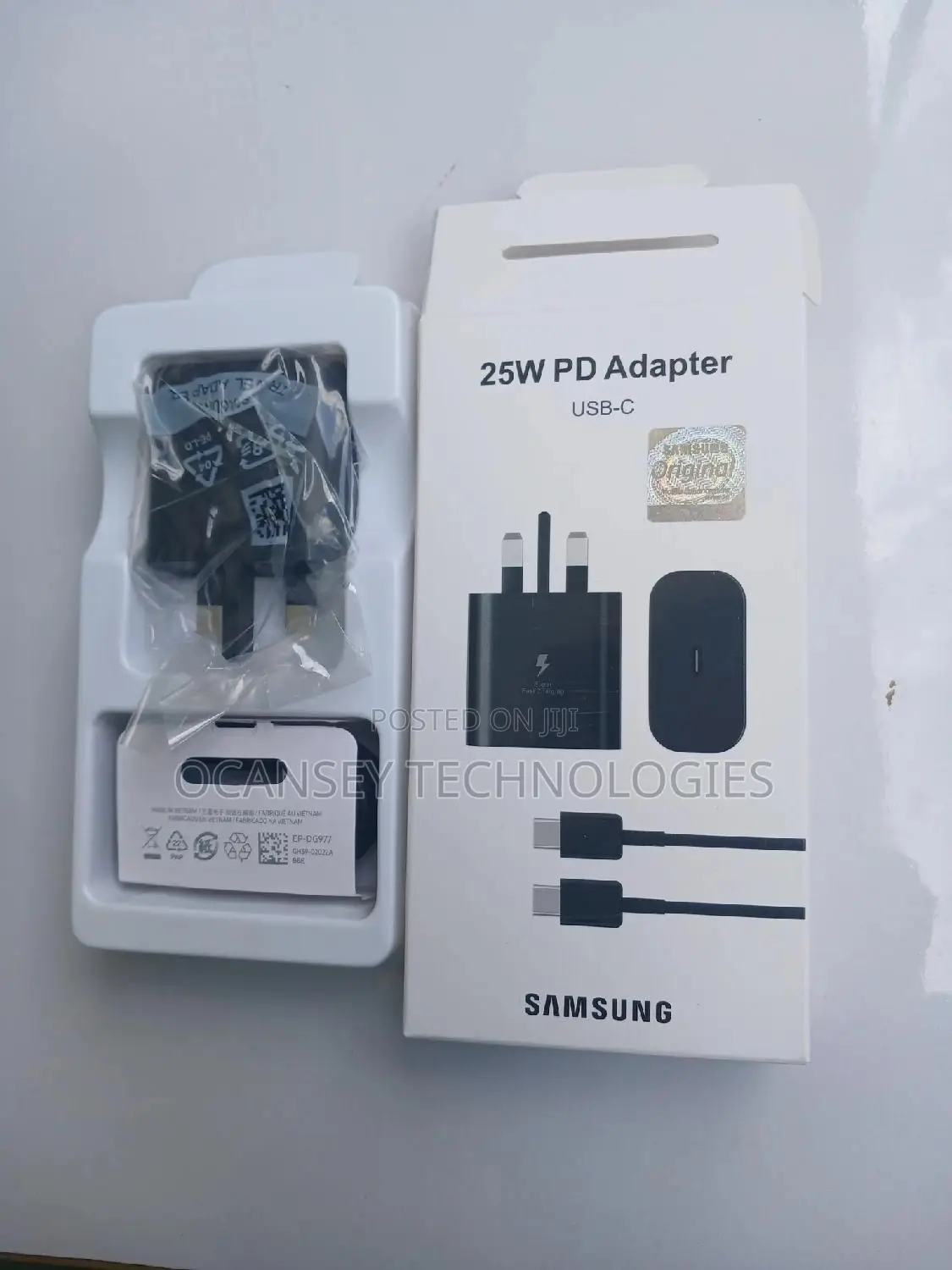 Original Samsung 25 Watts Type-C to Type-C Complete Charger