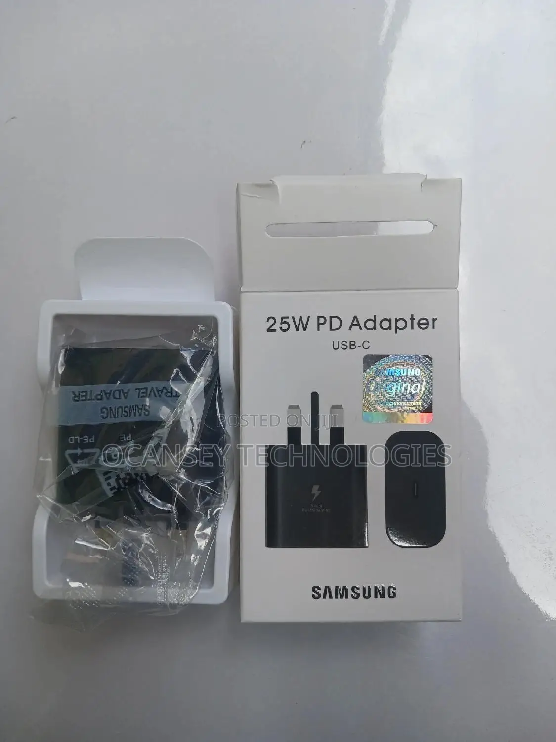 Original Samsung 25 Watts PD 3-Pin Type-C Adapter