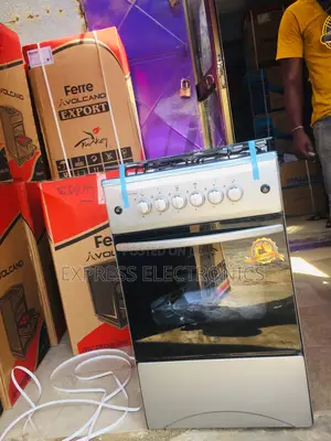 Less Expensive Auto Ignition Oven 4burner 50/50 Inox.