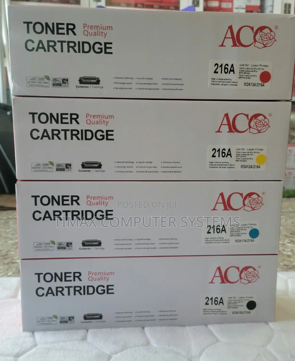 Toner Cartridge 216A (4 Sets) Compatible