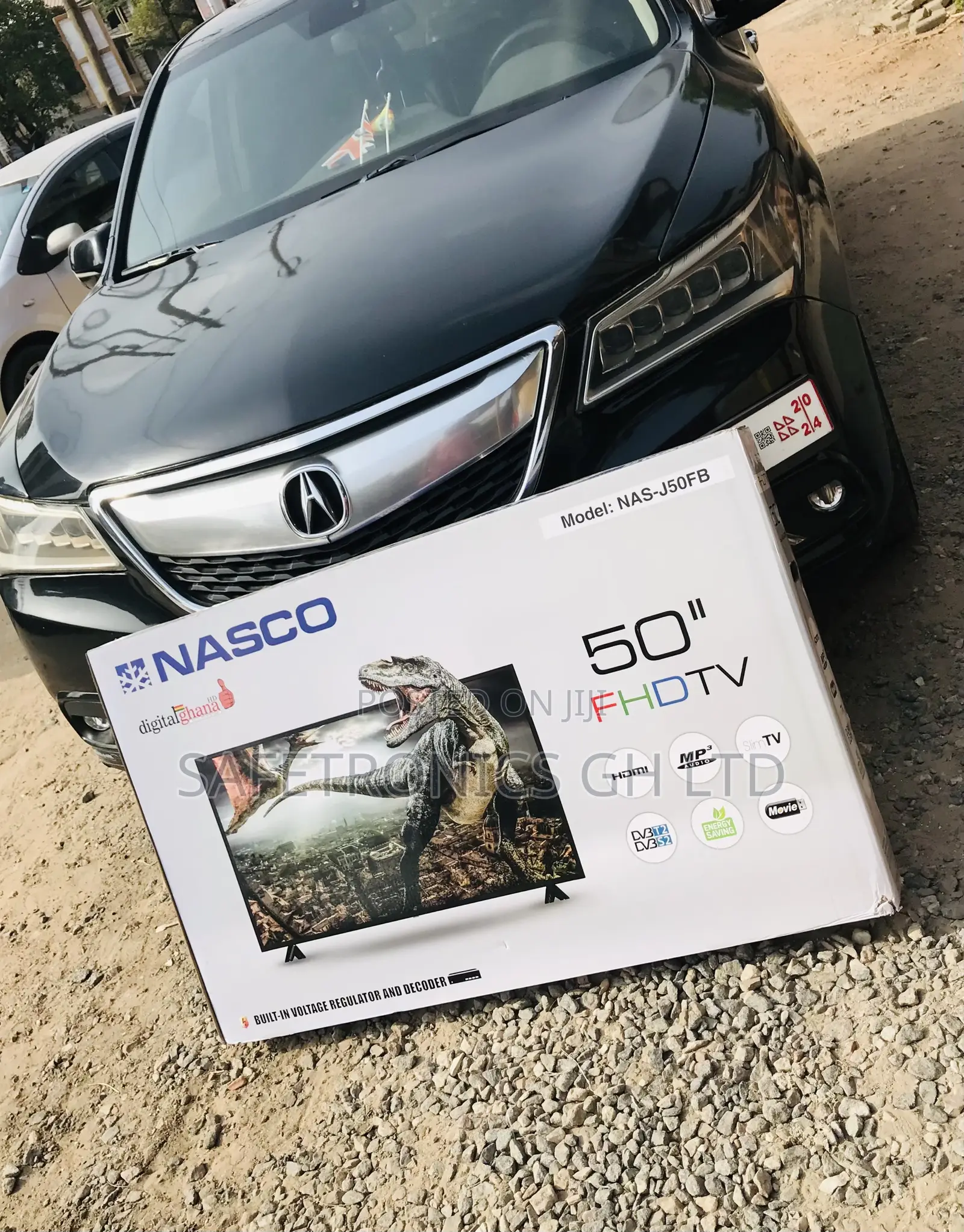 Digital Satellite 50 Inches Glossy Led Nasco Full HD Tv