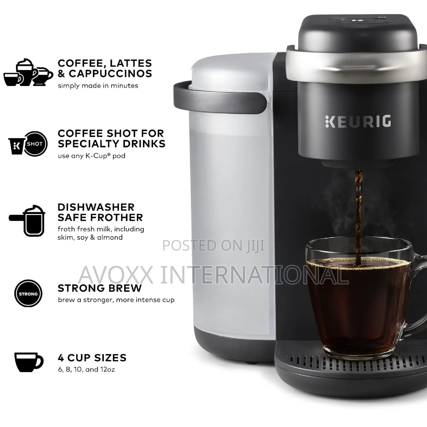 Keurig Single-Serve Coffee, Latte and Cappuccino Maker K-83