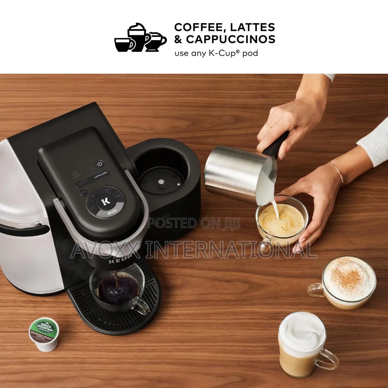 Keurig Single-Serve Coffee, Latte and Cappuccino Maker K-83