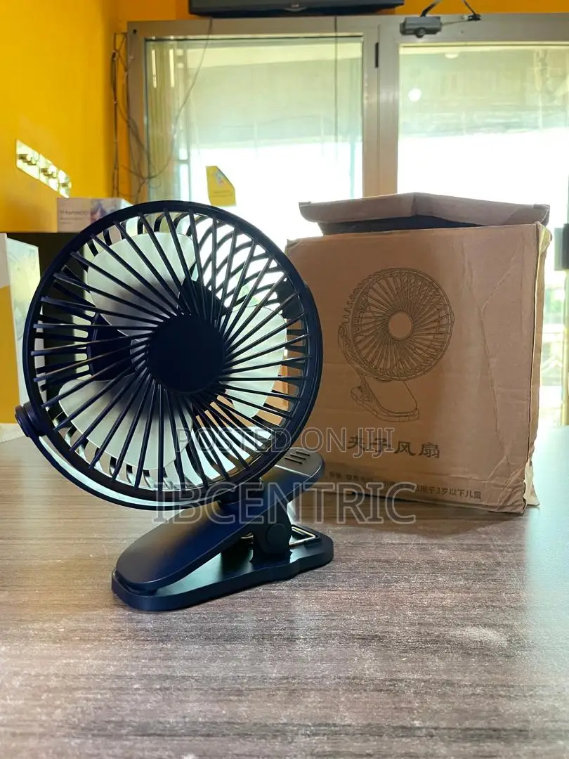Portable Clip-on Rechargeable Fan