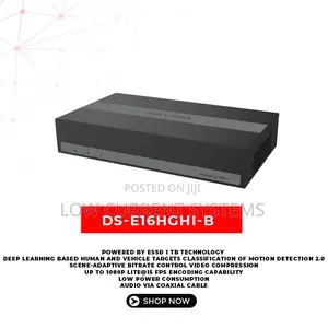 DVR 16ch With 1tb SSD Ds-e16hghi-b